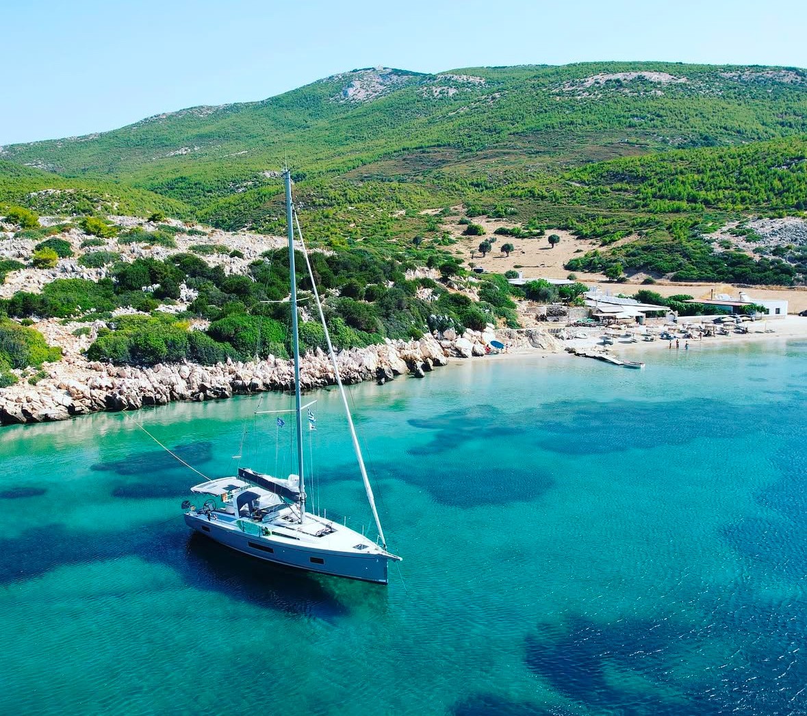 Captain George yacht detail