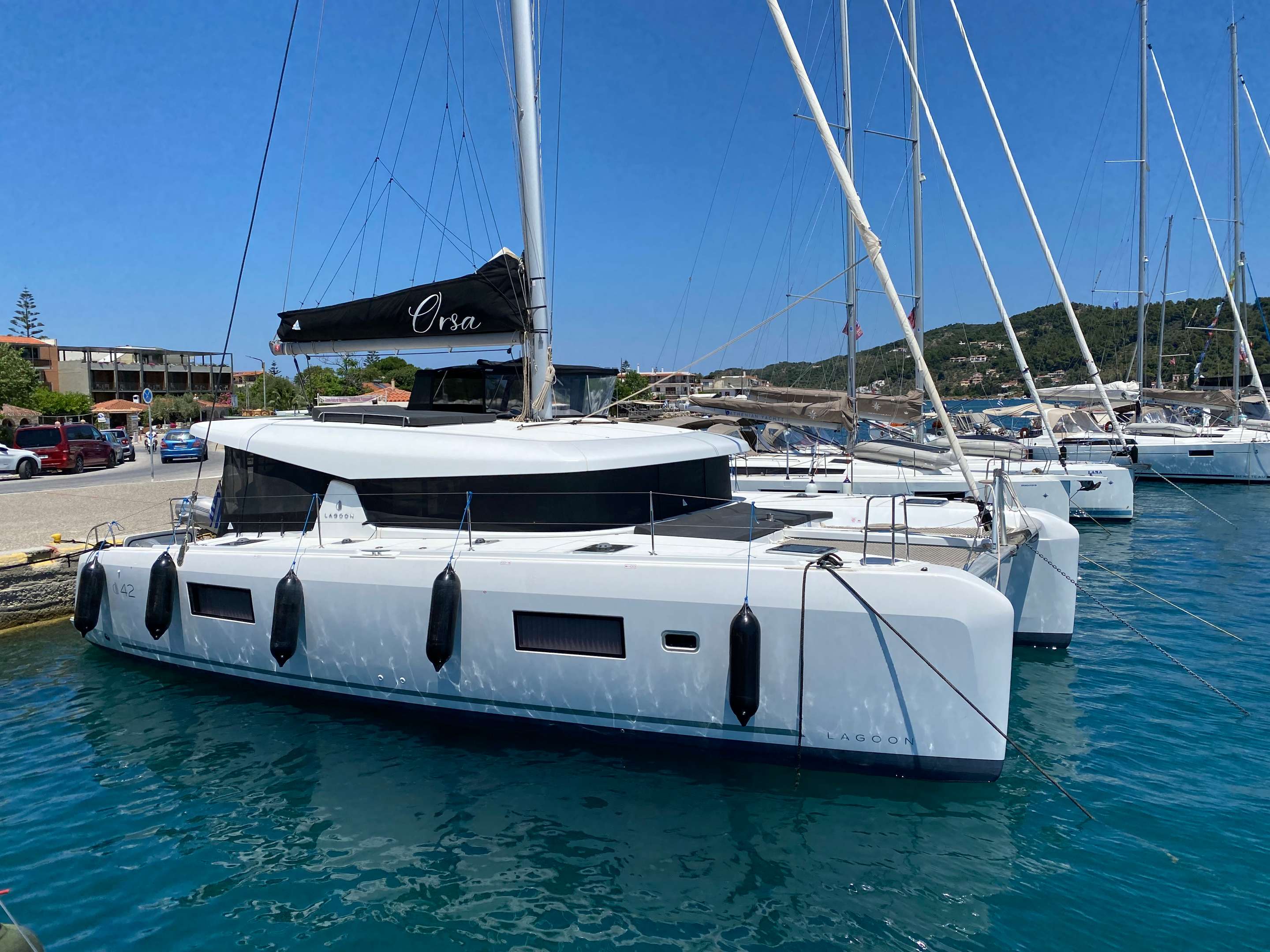 ORSA Catamaran sailing