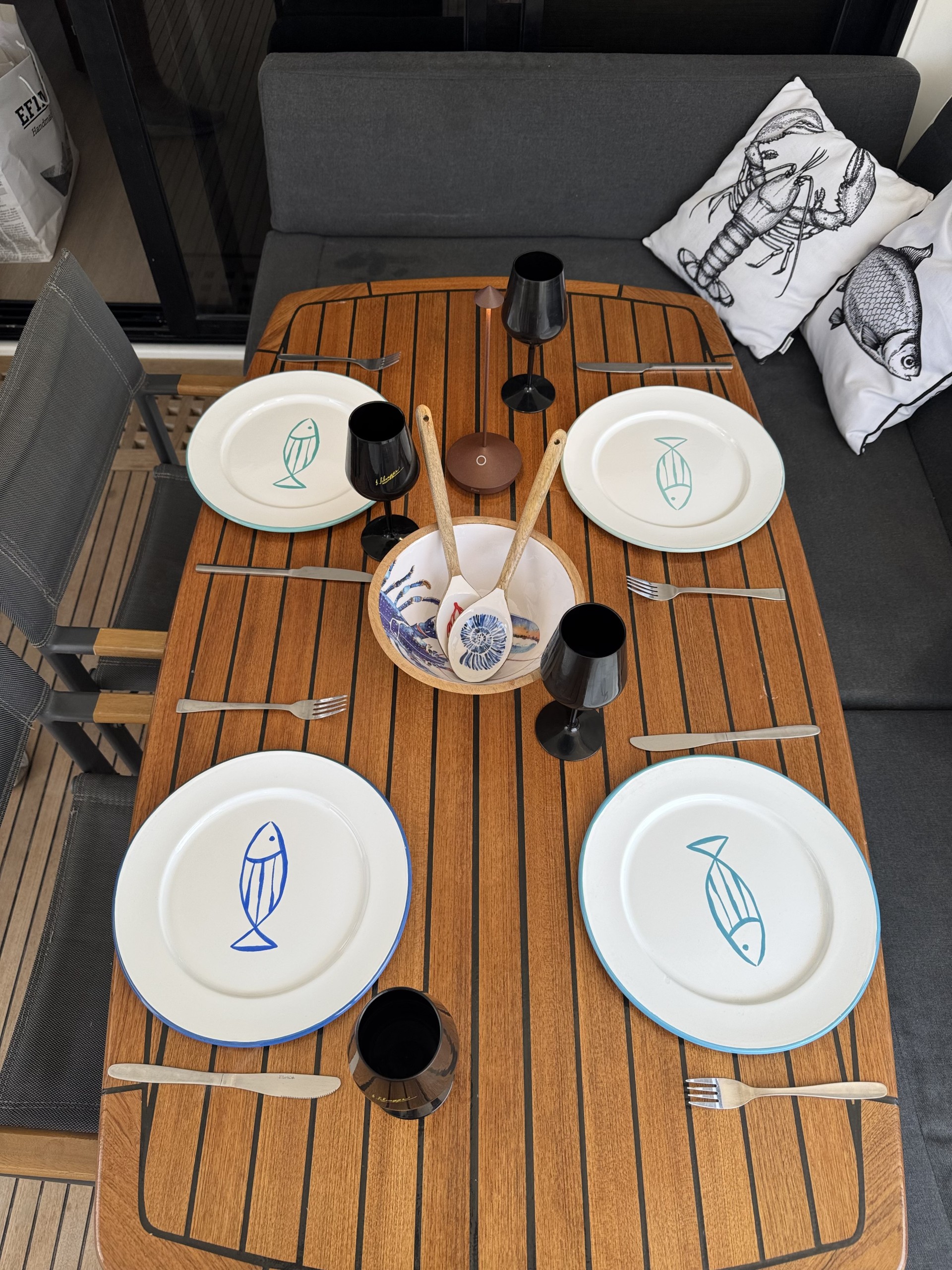 ORSA Catamaran deck view